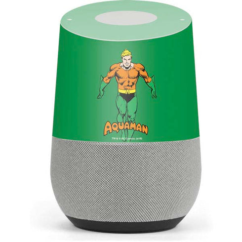DC Comics Aquaman Classic Art Pose Google Home Skin